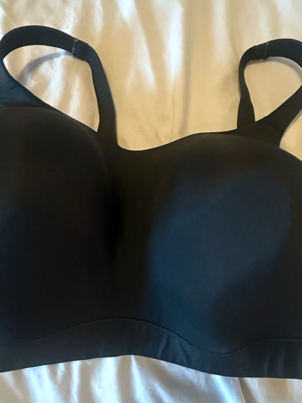 Cacique Black Lightly Lined Full-Coverage Bra